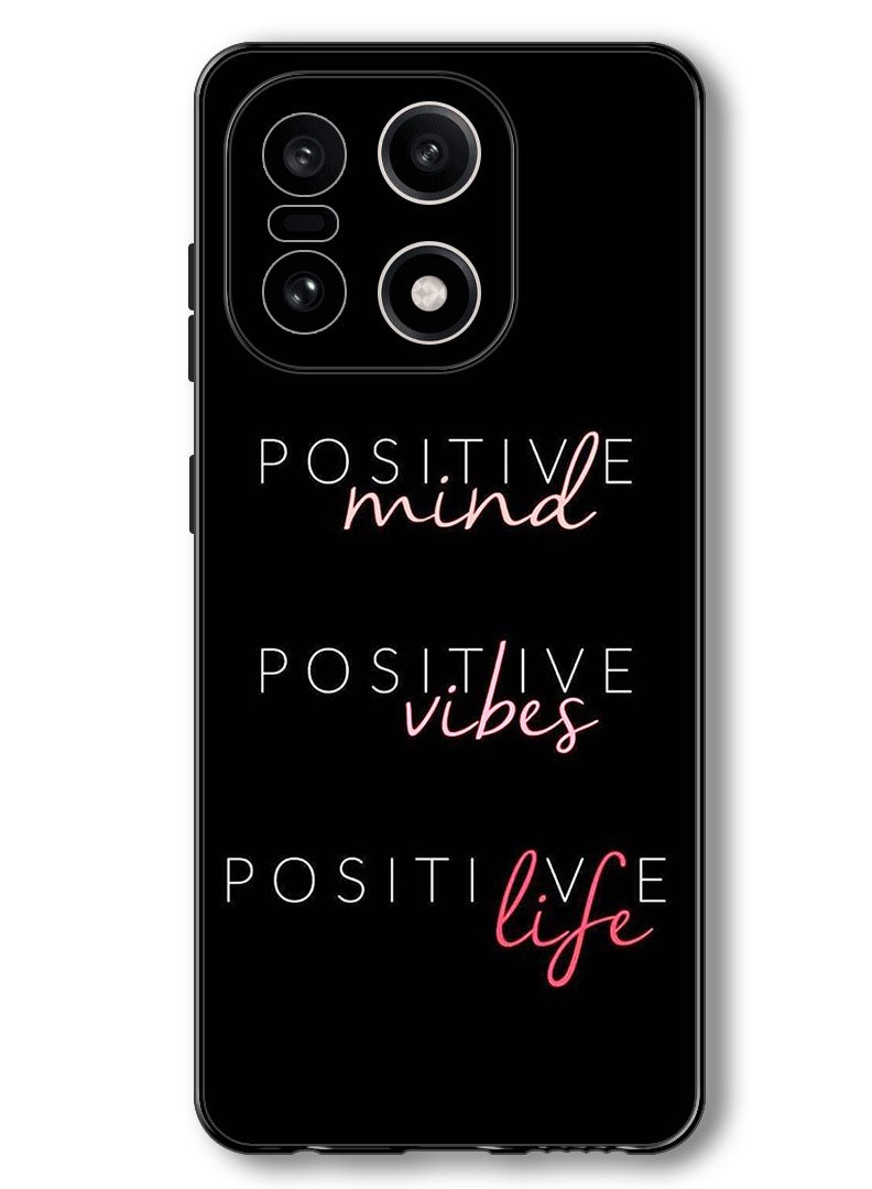 Theodor Case Compatible with OnePlus 15 6.78 Inch Protection Shockproof Bumper Cover Positive Mind - Image 1